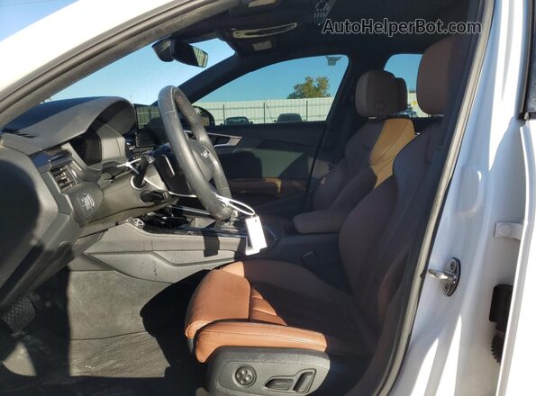 WAUEAAF4XMA030347 2021 AUDI OTHER White Vista interior delantera