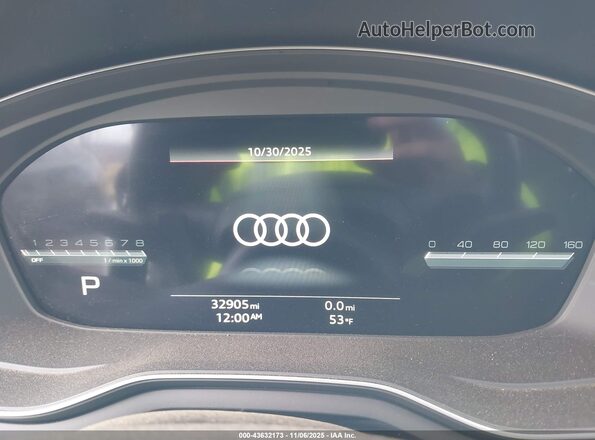 WAUEAAF4XRN005478 2024 AUDI OTHER White უკანა სავარძლების ხედი