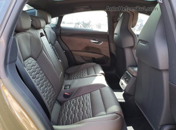 WAUEJBFWXP7006123 2023 AUDI E-TRON Brown უკანა სავარძლების ხედი