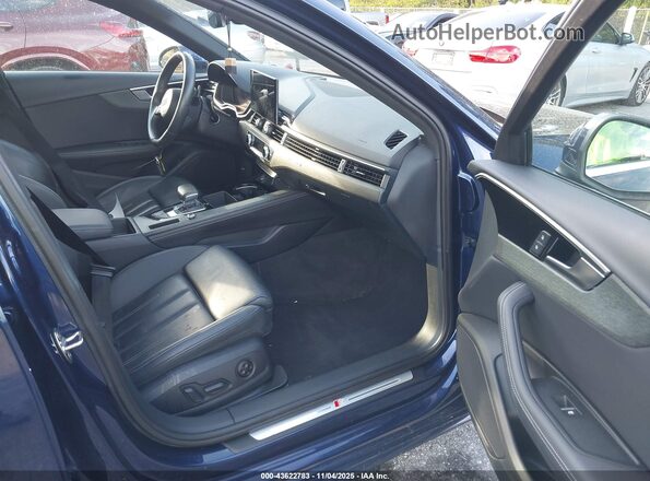 WAUENAF41LN009494 2020 AUDI OTHER Blue წინა სალონის ხედი