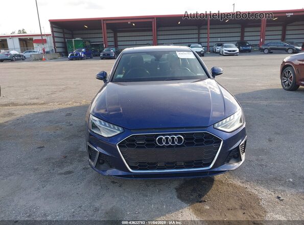 WAUENAF41LN009494 2020 AUDI OTHER Blue ხელსაწყოთა პანელის ხედი