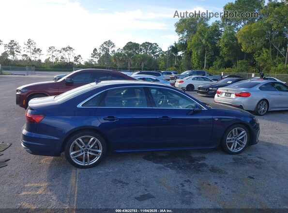 WAUENAF41LN009494 2020 AUDI OTHER Blue უკანა სალონის ხედი