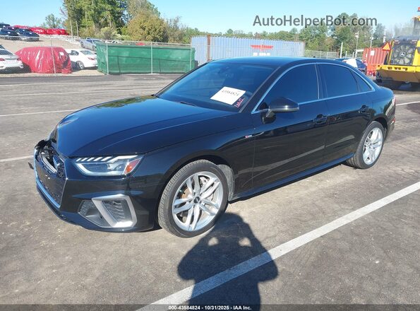 WAUENAF44LN011241 2020 AUDI OTHER Black Առջևի ձախ երեք քառորդ տեսարան