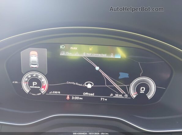 WAUENAF44LN011241 2020 AUDI OTHER Black Հետևի նստատեղերի տեսք