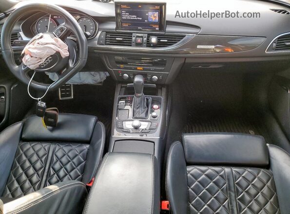 WAUFFAFC4JN023377 2018 AUDI S6 Silver Вид панелі приладів