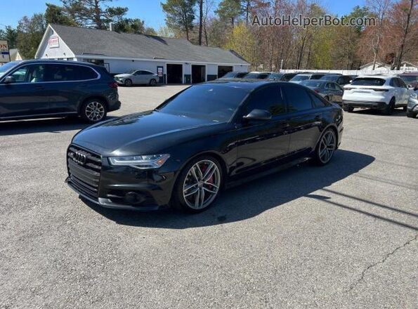 WAUFFAFC6JN000859 2018 AUDI S6 Black Rear left