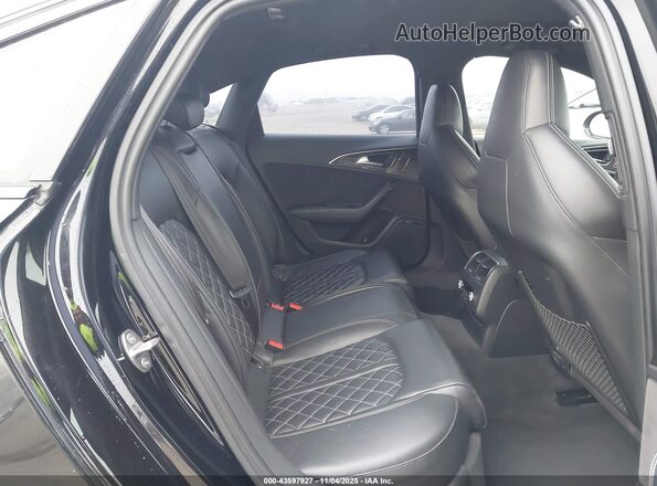 WAUFFAFC7HN122219 2017 AUDI S6 Black Widok naklejki z numerem VIN