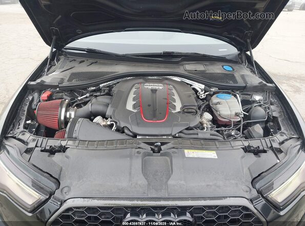WAUFFAFC7HN122219 2017 AUDI S6 Black Widok z tyłu