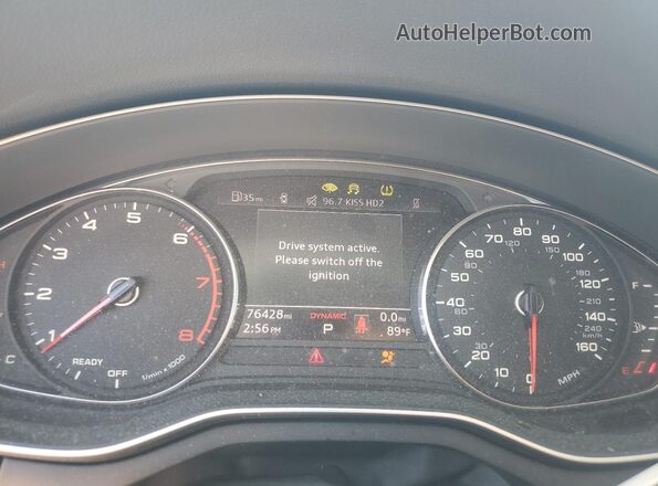 WAUGMAF42LN008477 2020 AUDI OTHER Gray Սարքավորումների վահանակի տեսք