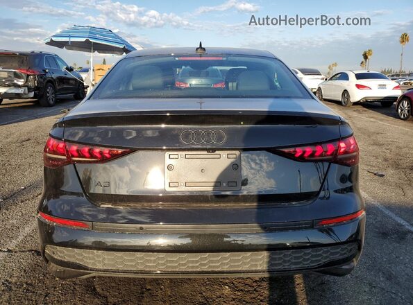 WAUGUDGY1SA040913 2025 AUDI OTHER Black უკანა ხედი