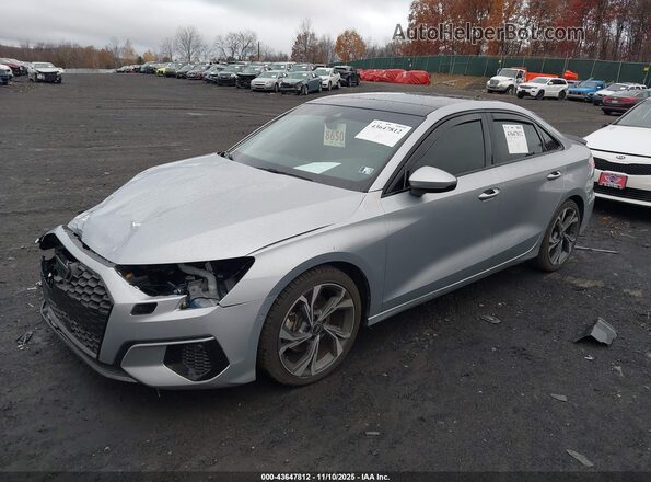 WAUGUDGY4NA099197 2022 AUDI OTHER Silver Vista tres cuartos delantera izquierda