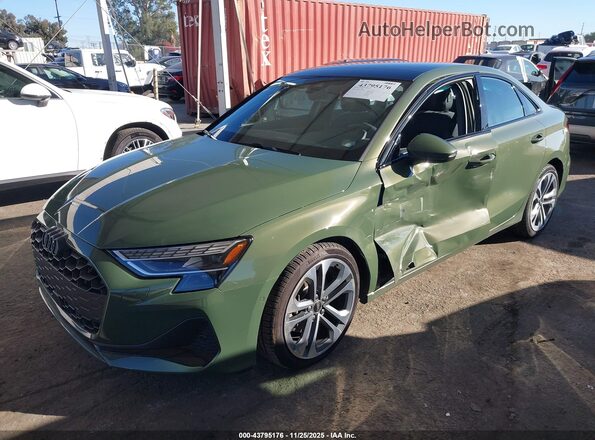 WAUGUDGY9SA109296 2025 AUDI OTHER Green Передня ліва чверть