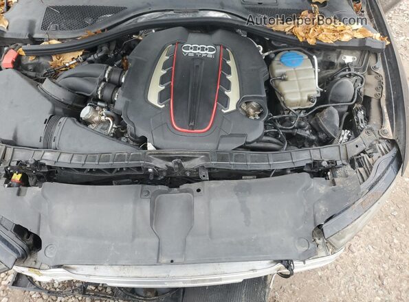 WAUH2AFC0GN082181 2016 AUDI S6 Black Widok wnętrza z tyłu