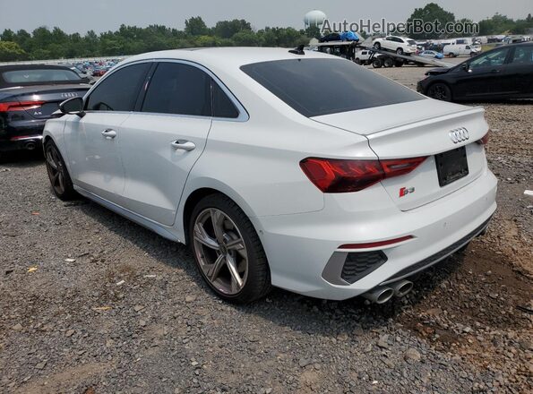 WAUH3DGY2PA067620 2023 AUDI S3 White Trasero izquierdo