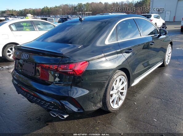 WAUH5DGY5SA060261 2025 AUDI S3 Black Հետևի աջ
