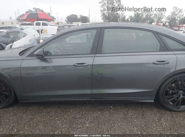 WAULSAF81SN002580 2025 AUDI S8 Gray Սալոնի 360 աստիճան տեսք