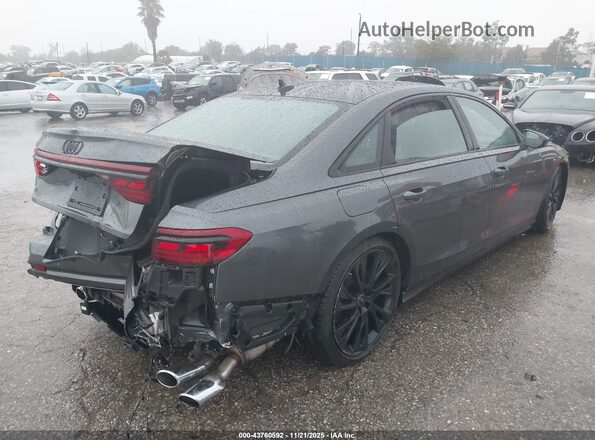 WAULSAF81SN002580 2025 AUDI S8 Gray Հետևի աջ