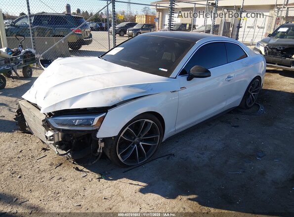 WAUR4AF52KA017204 2019 AUDI S5 White წინა მარცხენა ხედი სამი მეოთხედიდან