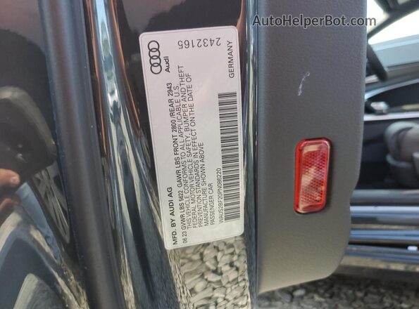 WAUS2BF20PN086220 2023 AUDI OTHER Gray ძრავის განყოფილების ხედი