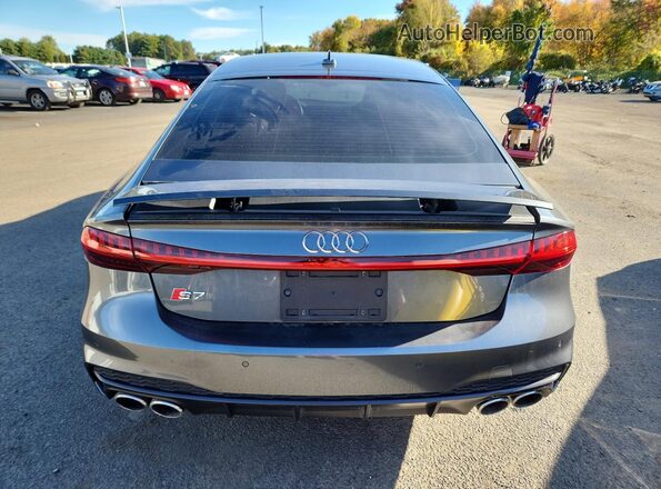 WAUSFAF2XLN016460 2020 AUDI S7 Gray Widok z tyłu