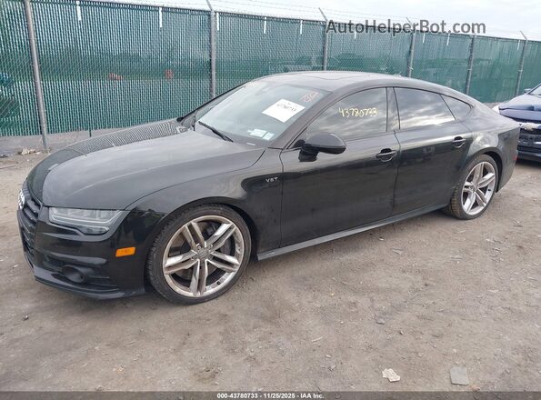 WAUW2AFC0GN055909 2016 AUDI S7 Black Передня ліва чверть