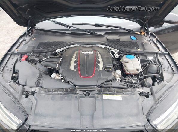 WAUW2AFC0GN055909 2016 AUDI S7 Black Вид ззаду