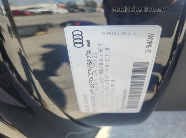 WAUW4GF53MN006066 2021 AUDI S5 Черный Вид подкапотного пространства