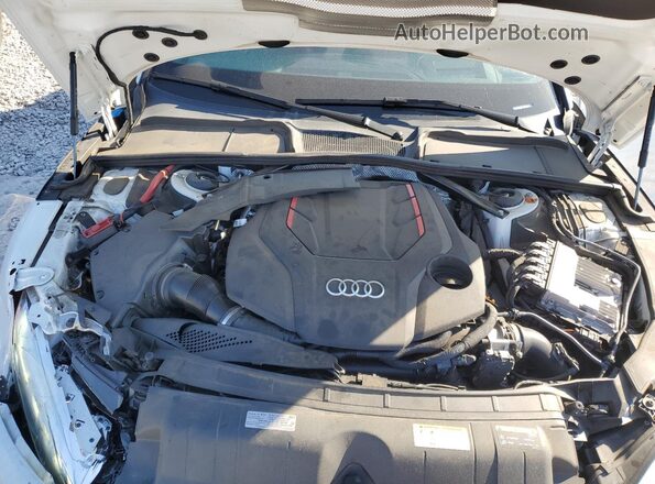 WAUY4GF52NN001192 2022 AUDI S5 White უკანა სალონის ხედი