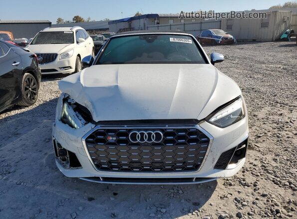WAUY4GF52NN001192 2022 AUDI S5 White წინა ხედი