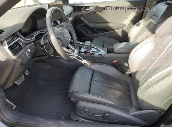 WAUY4GF56PN003319 2023 AUDI S5 Gray Widok wnętrza z przodu