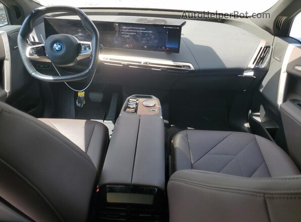 WB523CF02PCM78966 2023 BMW IX Black Вид панелі приладів