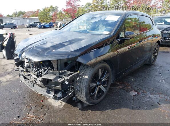 WB523CF04NCK84422 2022 BMW IX Черный Передняя левая четверть