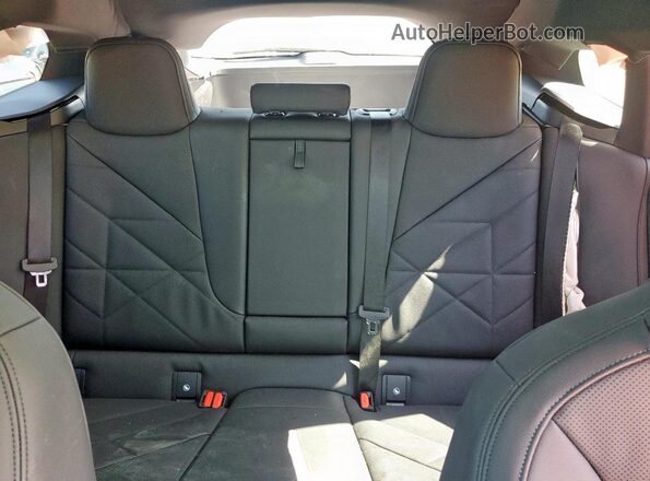 WB523CF07SCU70631 2025 BMW IX White Rear seats view