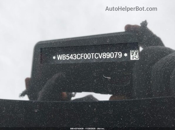 WB543CF00TCV89079 2026 BMW IX Blue Вид підкапотного простору