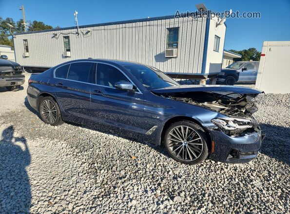 WBA13AG02PCM90194 2023 BMW 5 SERIES Blue Delantero derecho