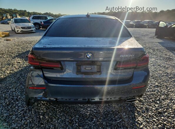 WBA13AG02PCM90194 2023 BMW 5 SERIES Blue Vista trasera