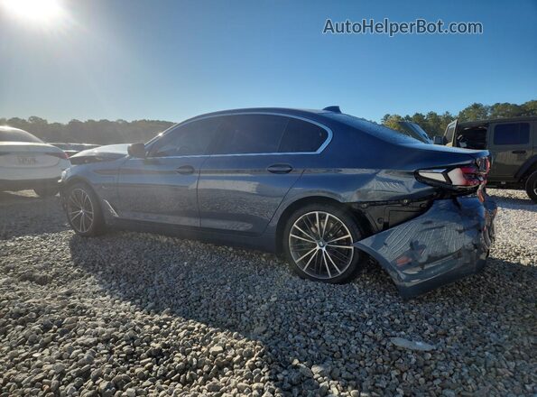 WBA13AG02PCM90194 2023 BMW 5 SERIES Blue Trasero izquierdo