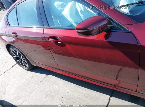 WBA13AG03PCM76871 2023 BMW 5 SERIES Red 360 interior view