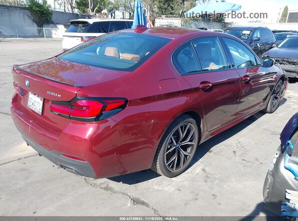 WBA13AG03PCM76871 2023 BMW 5 SERIES Red Rear right