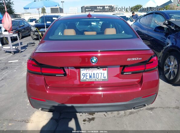 WBA13AG03PCM76871 2023 BMW 5 SERIES Red 