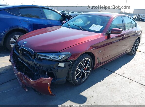 WBA13AG03PCM76871 2023 BMW 5 SERIES Red Front left