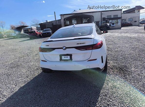 WBA13AL03P7M40211 2023 BMW M2 White Հետևի տեսք