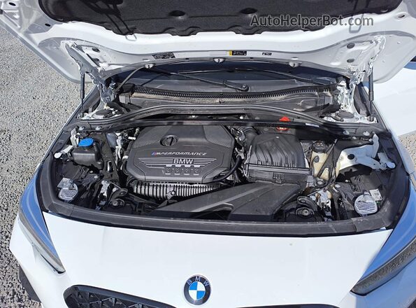 WBA13AL03P7M40211 2023 BMW M2 White Շարժիչի բաժամունքի տեսք