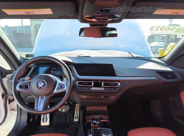 WBA13AL03P7M40211 2023 BMW M2 White Սարքավորումների վահանակի տեսք