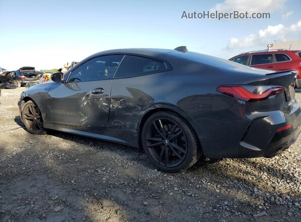 WBA13AR04NCJ52242 2022 BMW M4 Gray Trasero izquierdo