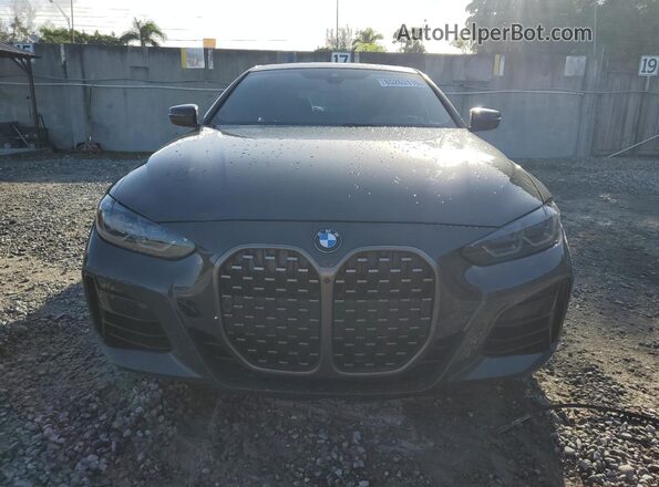 WBA13AR04NCJ52242 2022 BMW M4 Gray Vista frontal