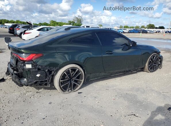 WBA13AR05RCR66261 2024 BMW M4 Green Հետևի աջ