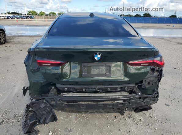 WBA13AR05RCR66261 2024 BMW M4 Green Հետևի տեսք