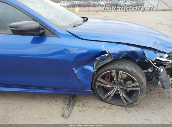 WBA13AR0XMCF60309 2021 BMW M4 Blue Widok z przodu