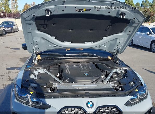 WBA13AW0XNFM71048 2022 BMW OTHER Gray Rear view